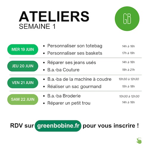 Green Bobines ateliers 1
