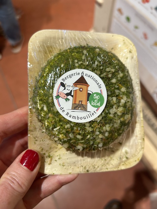 Fromage frais de Rambouillet Ingrédients le Yolin. Produits locaux